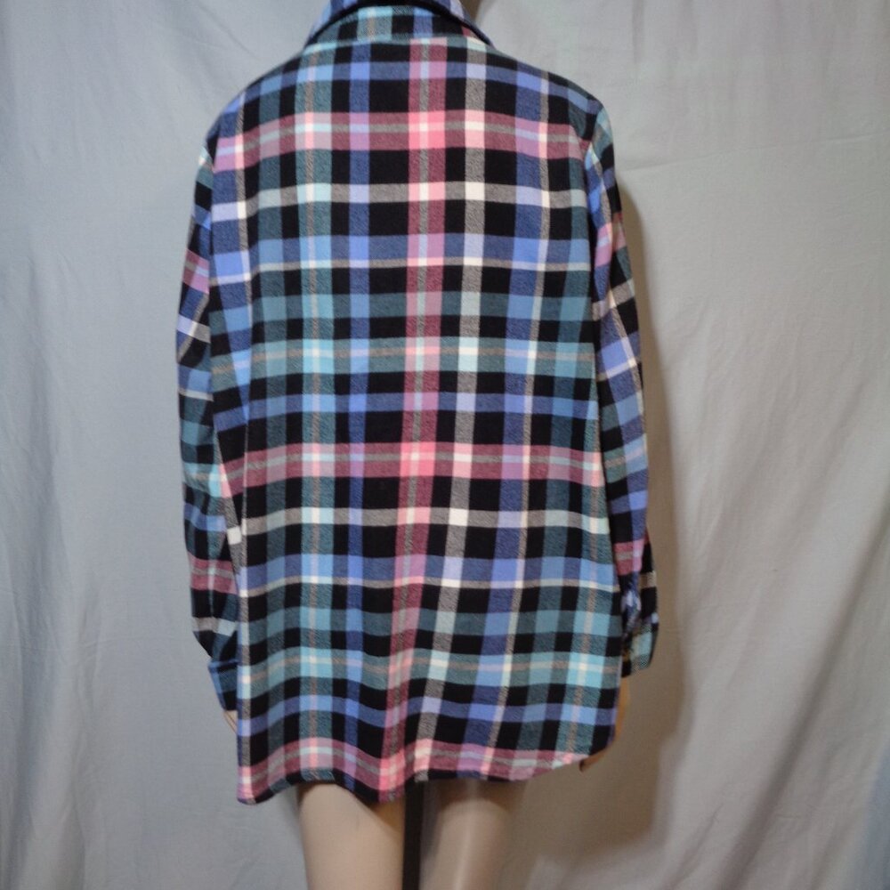 Woman Within flannel shirt size L(18/20) - Picture 5 of 9